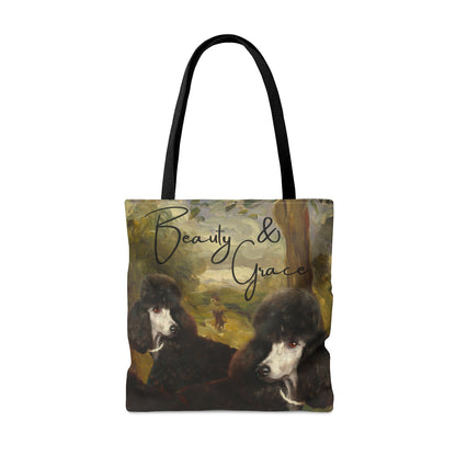 Poodle Tote, Renoir Style Atlas Wanderlust