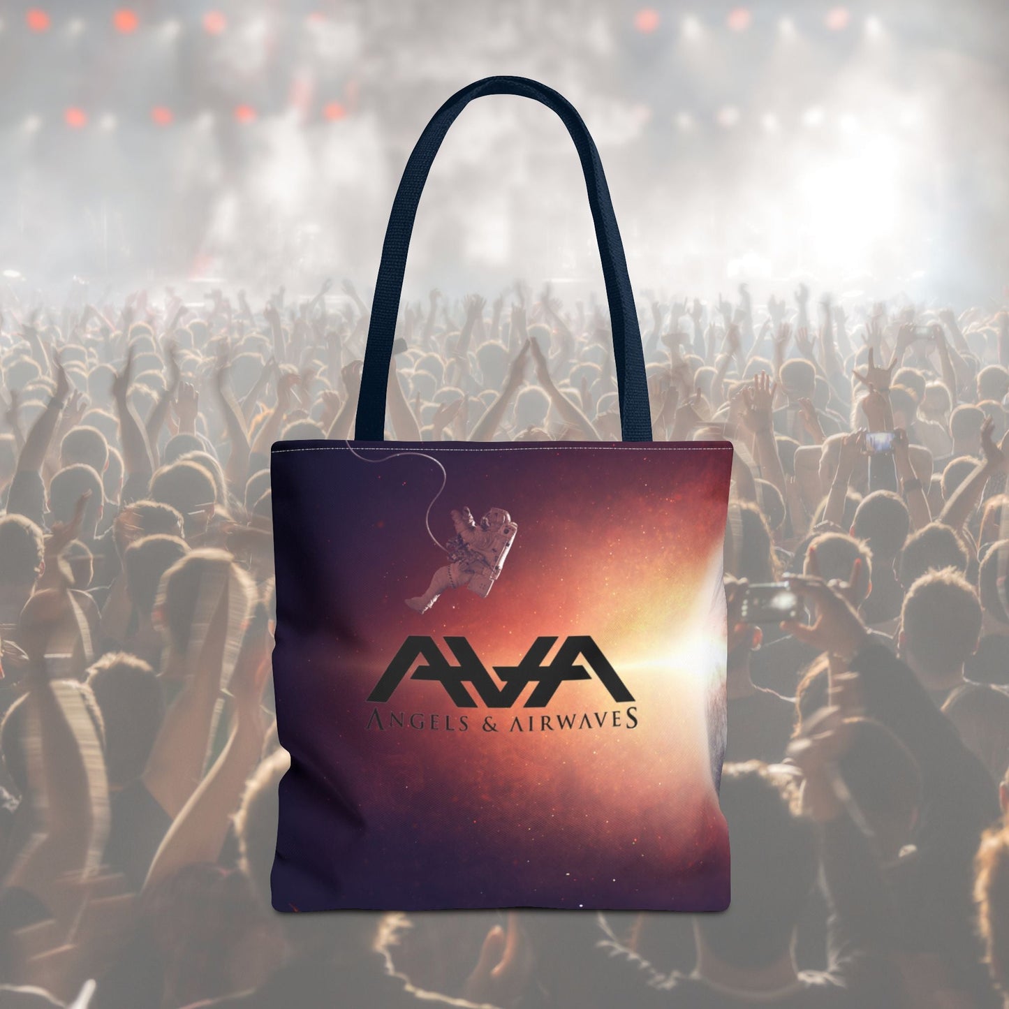 Angles and Airwaves Tote, Spread Hope Like Fire AVA Atlas Wanderlust