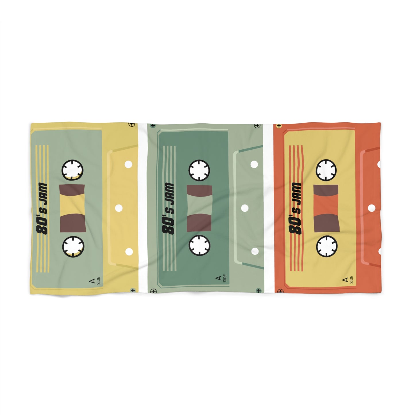 Nostalgic Music Beach Towel