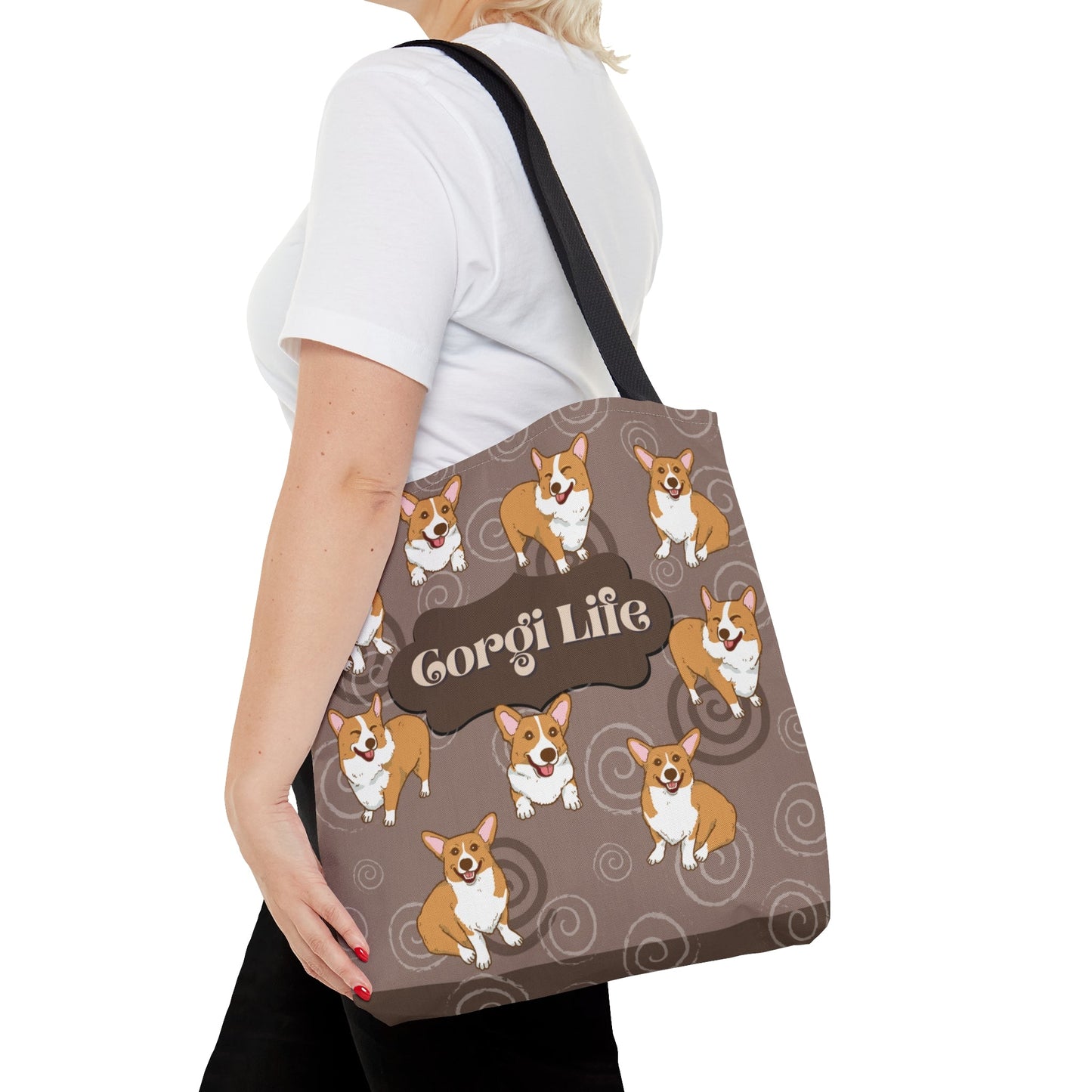 Corgi Tote Atlas Wanderlust
