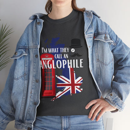 Anglophile unisex short sleeve shirt featuring London England inspired classic fit design