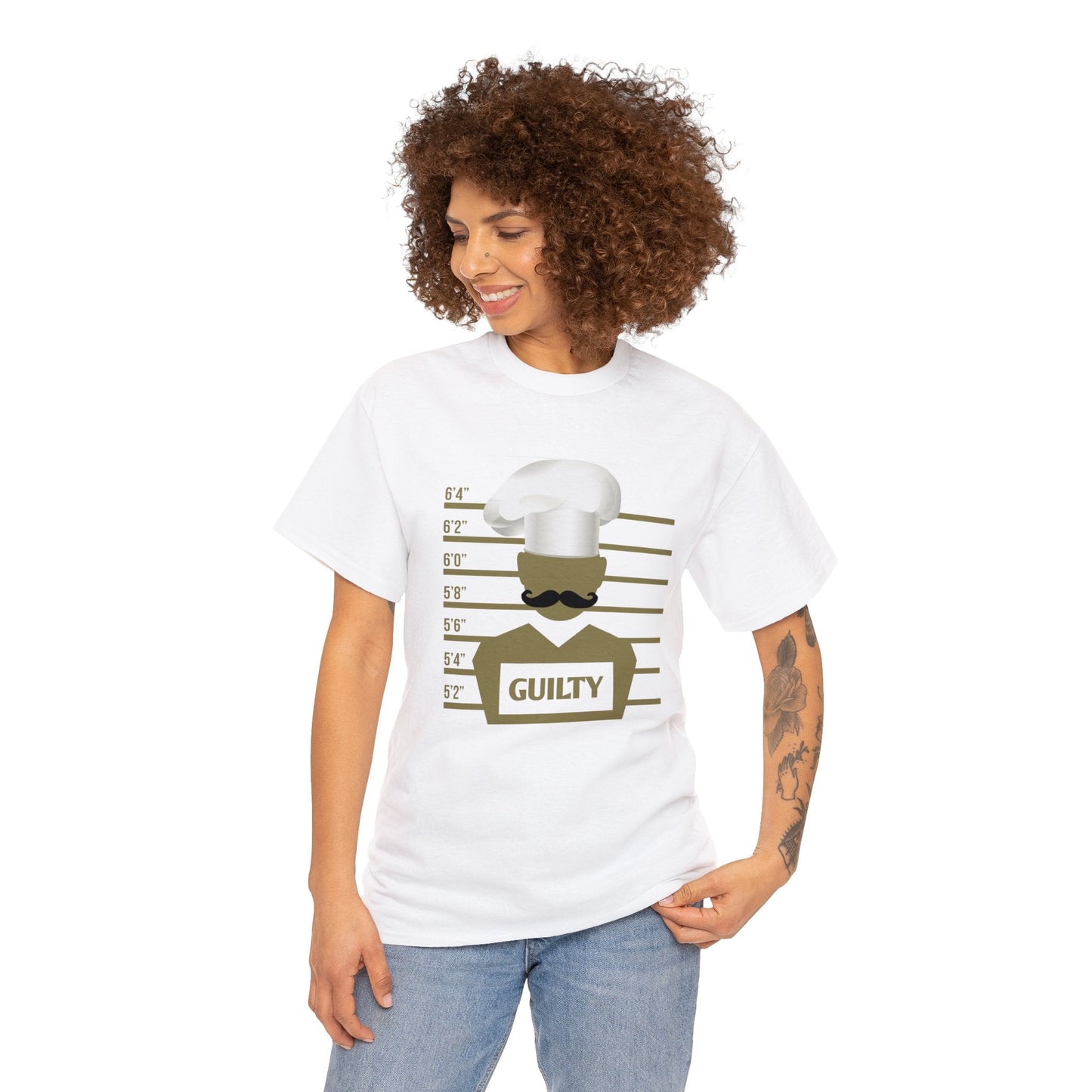Chef Mugshot T-Shirt, Killer Cook Tee Atlas Wanderlust