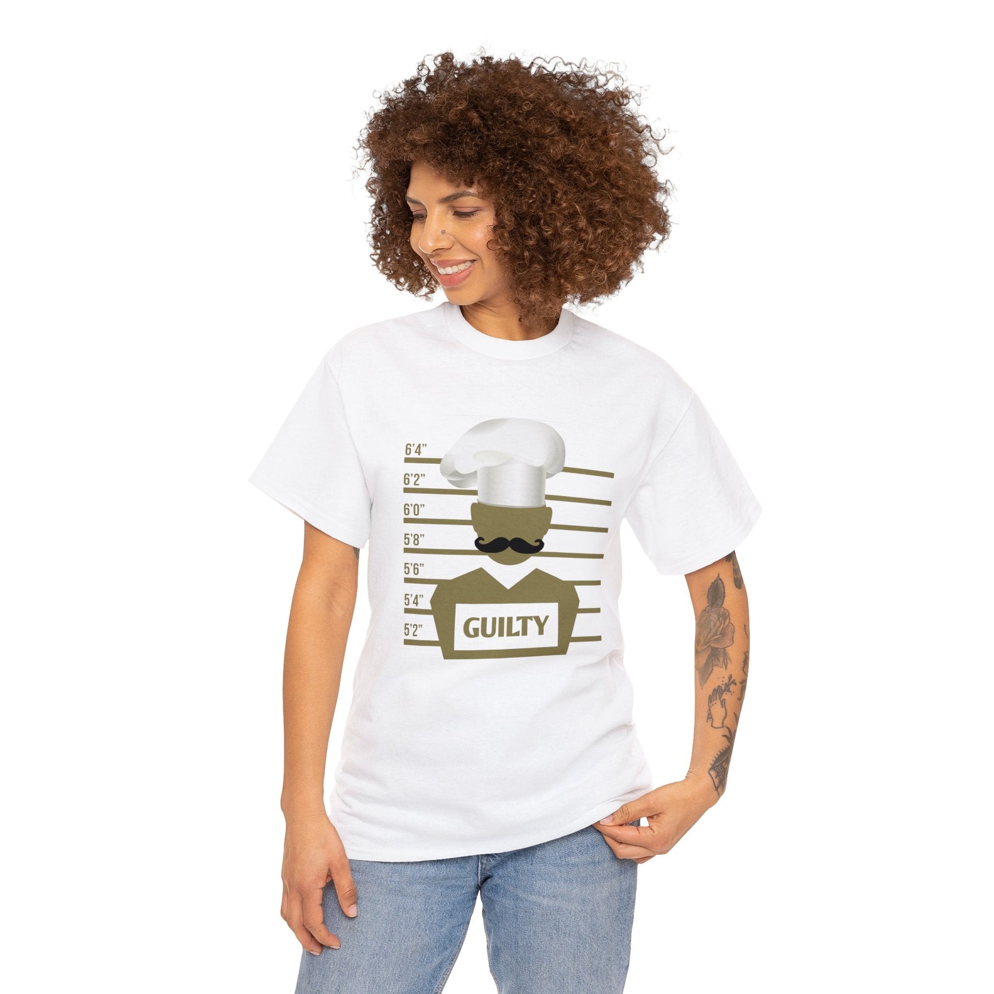 Chef Mugshot T-Shirt, Killer Cook Tee Atlas Wanderlust