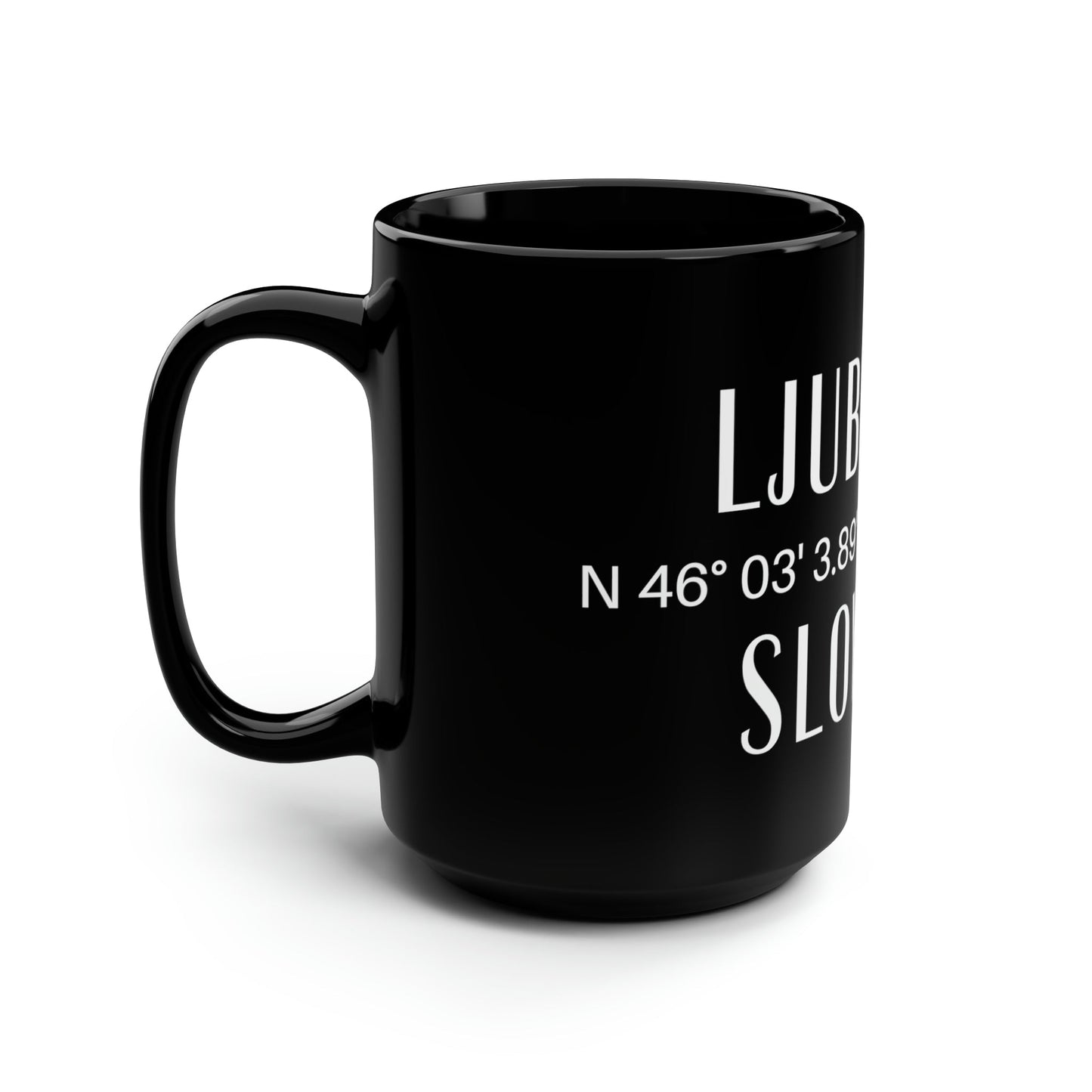 Ljubljana, Slovenia Mug Atlas Wanderlust