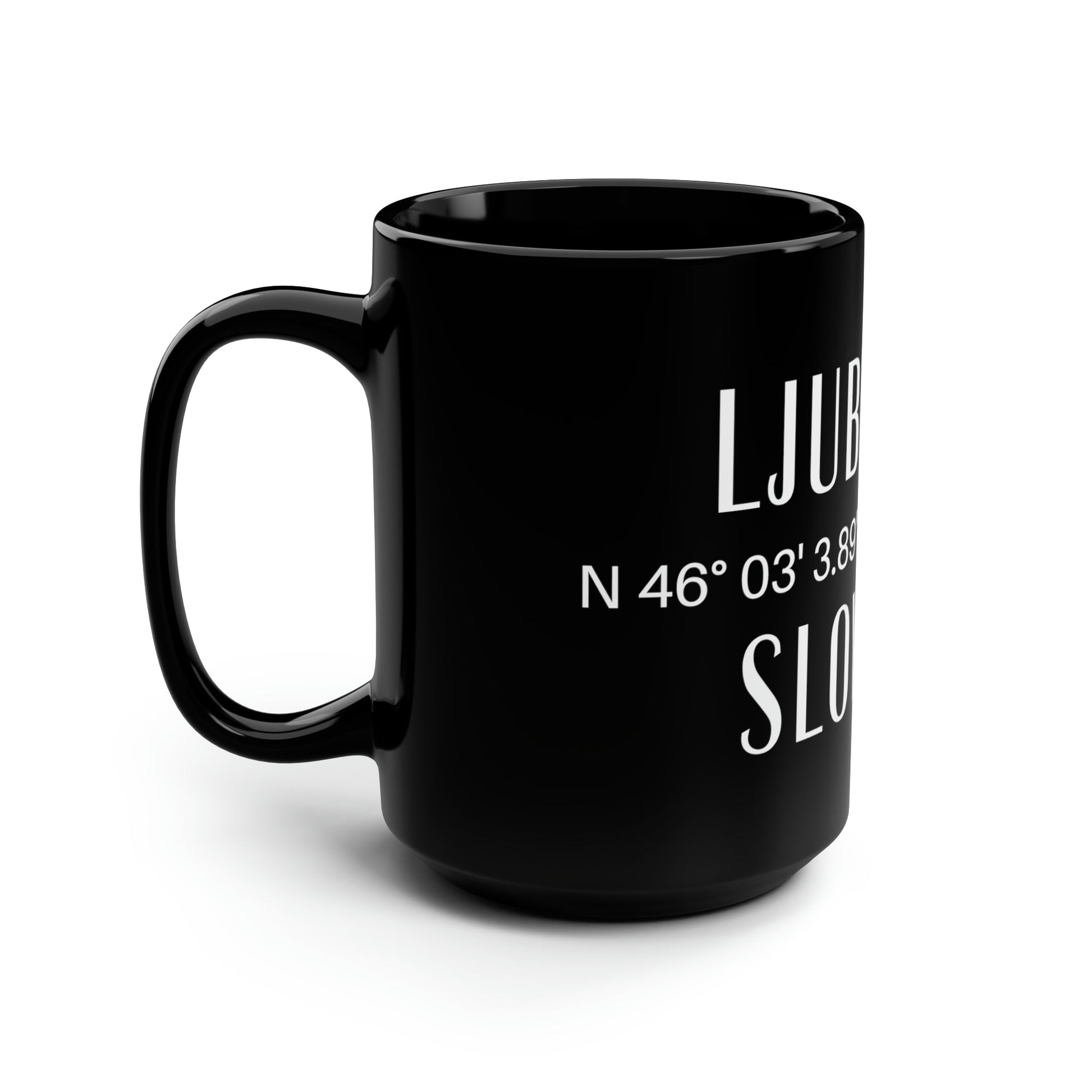 Ljubljana, Slovenia Mug Atlas Wanderlust