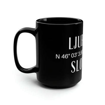 Ljubljana, Slovenia Mug Atlas Wanderlust