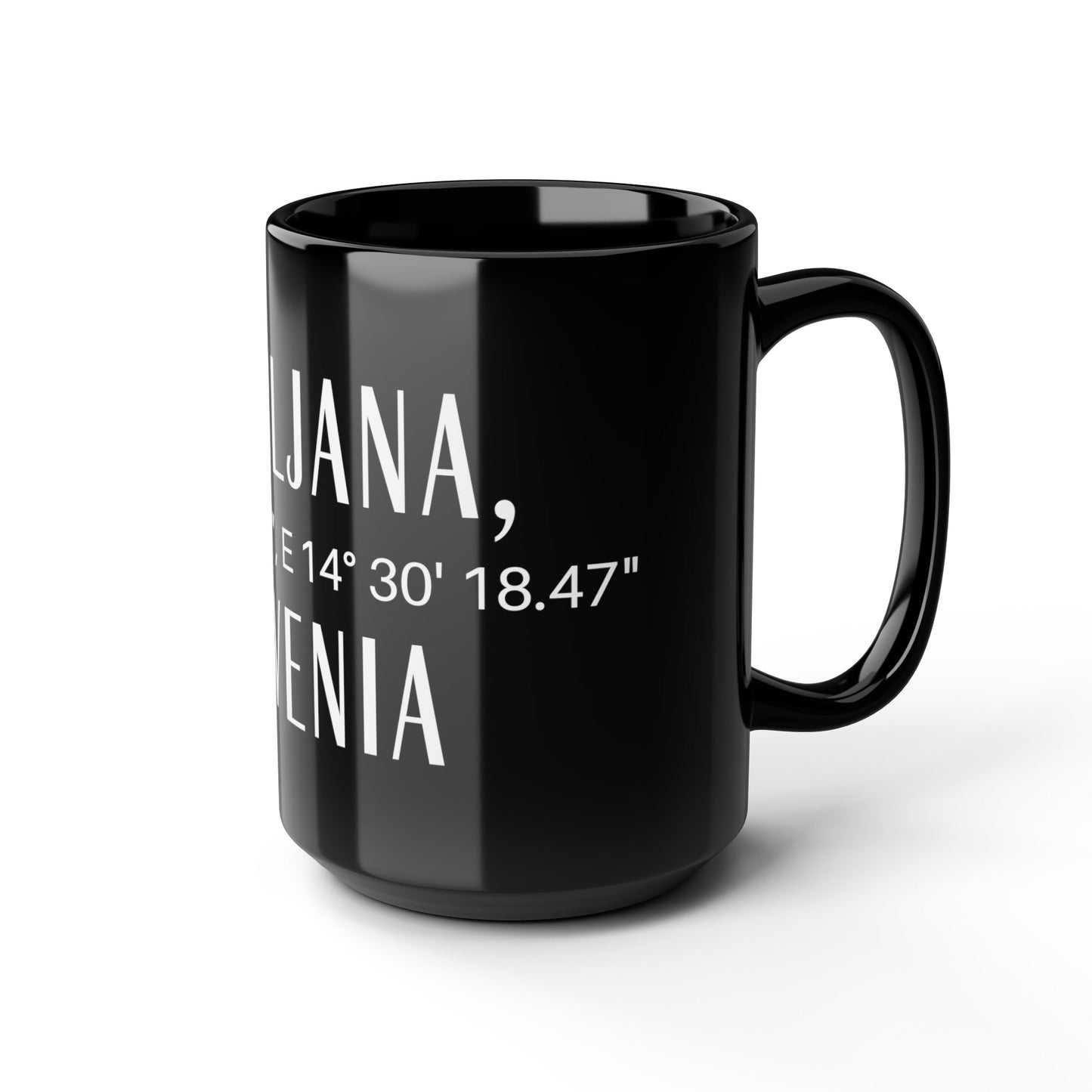Ljubljana, Slovenia Mug Atlas Wanderlust