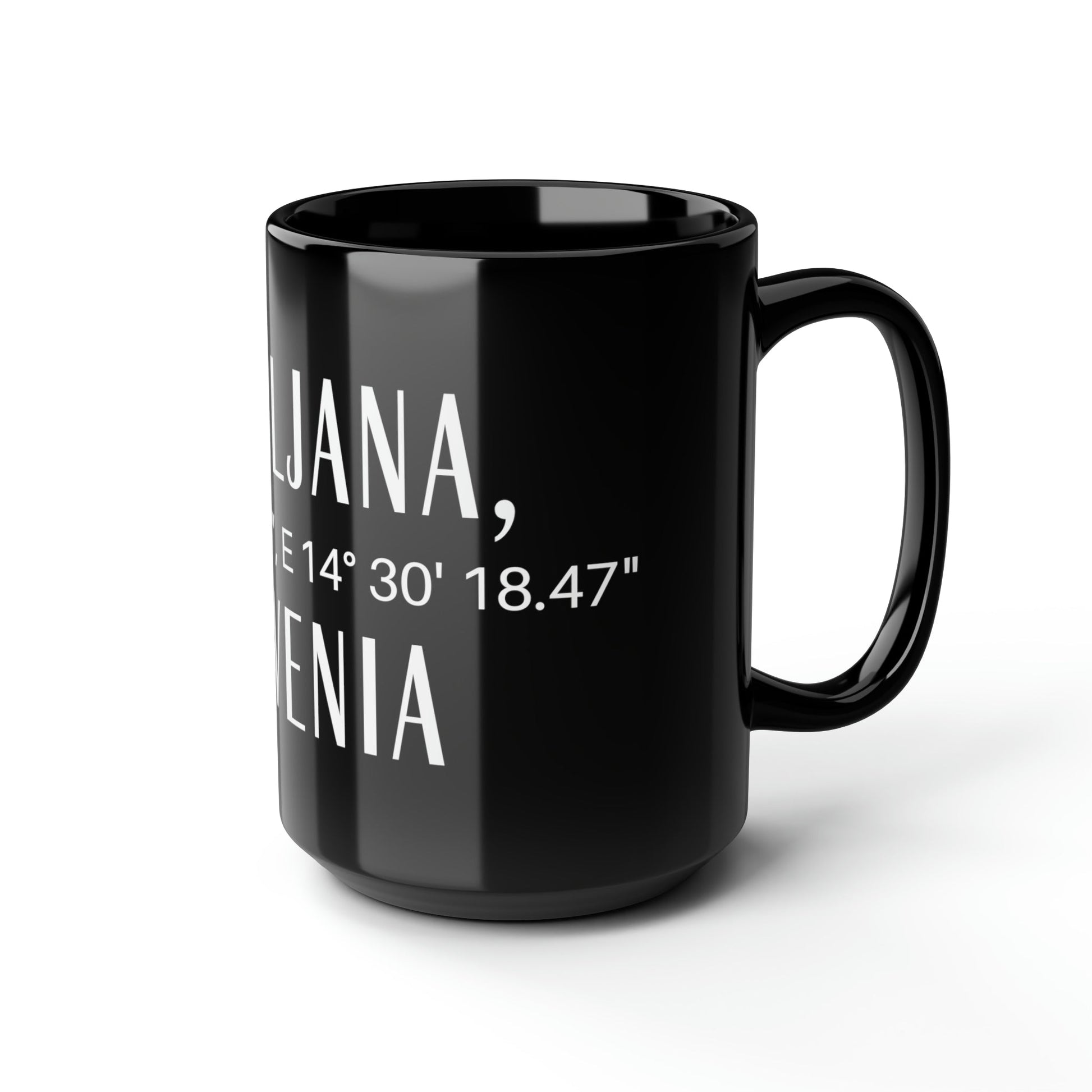 Ljubljana, Slovenia Mug Atlas Wanderlust