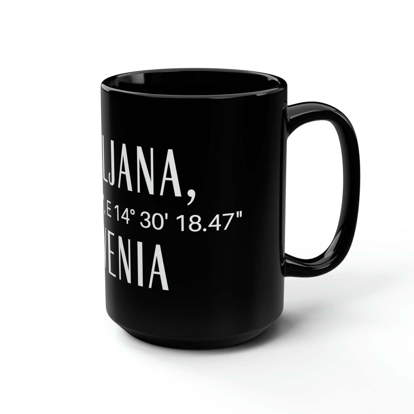 Ljubljana, Slovenia Mug Atlas Wanderlust