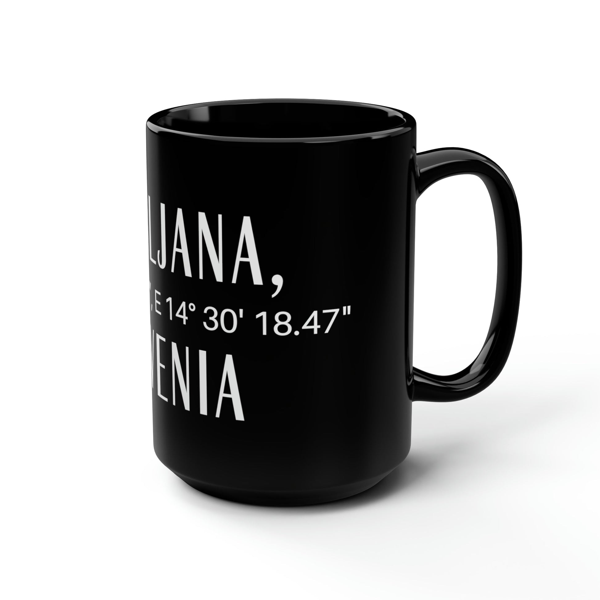 Ljubljana, Slovenia Mug Atlas Wanderlust