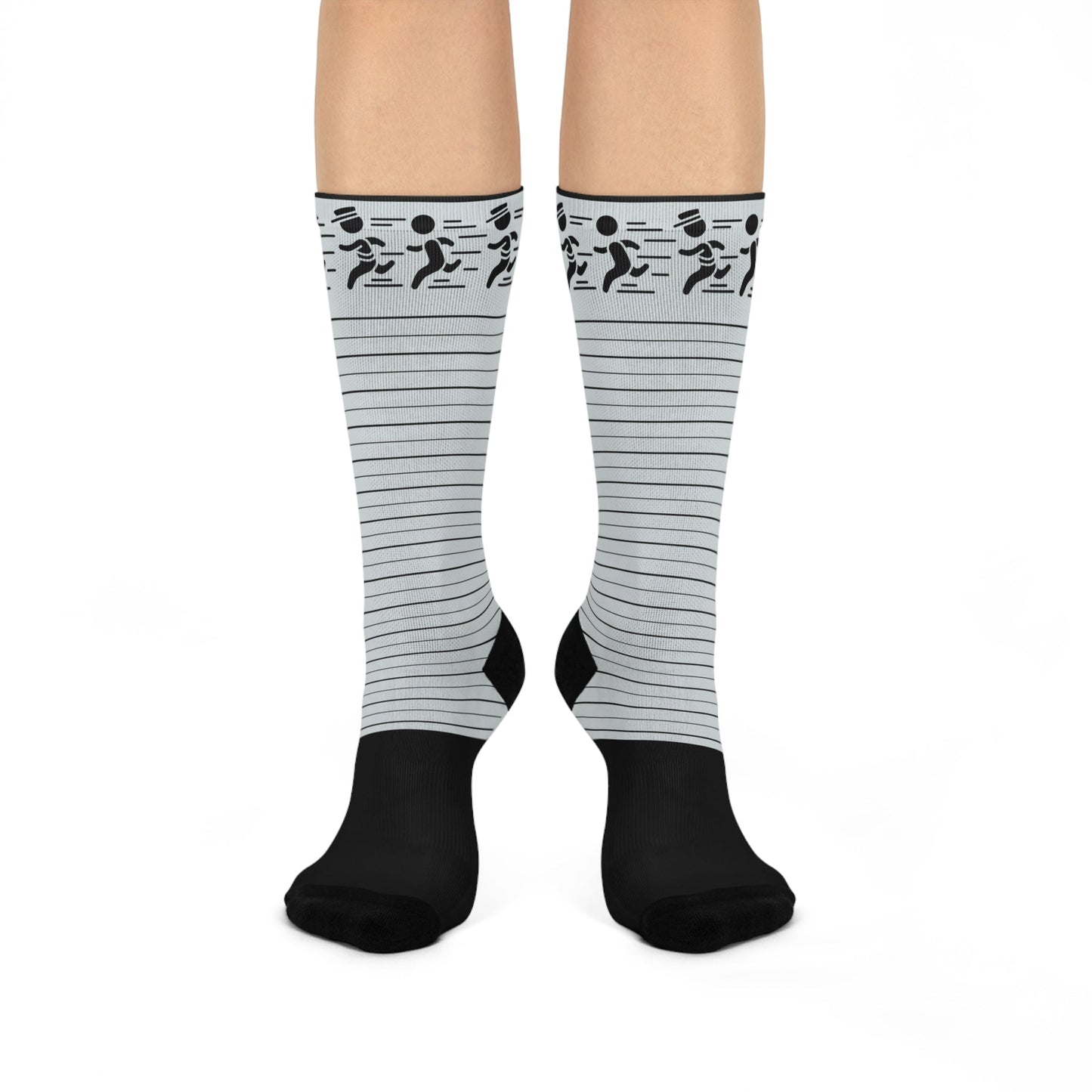 Jailbird Socks! Unisex One Size Stretchy Atlas Wanderlust