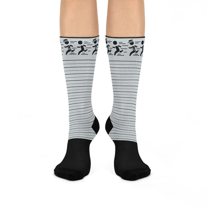 Jailbird Socks! Unisex One Size Stretchy Atlas Wanderlust
