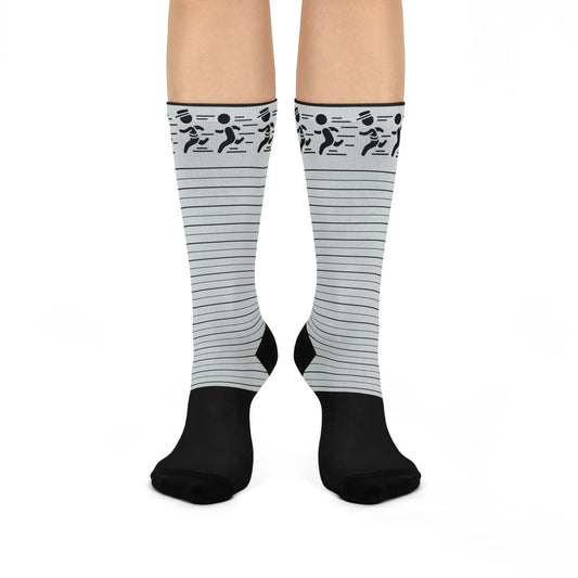 Jailbird Socks! Unisex One Size Stretchy Atlas Wanderlust