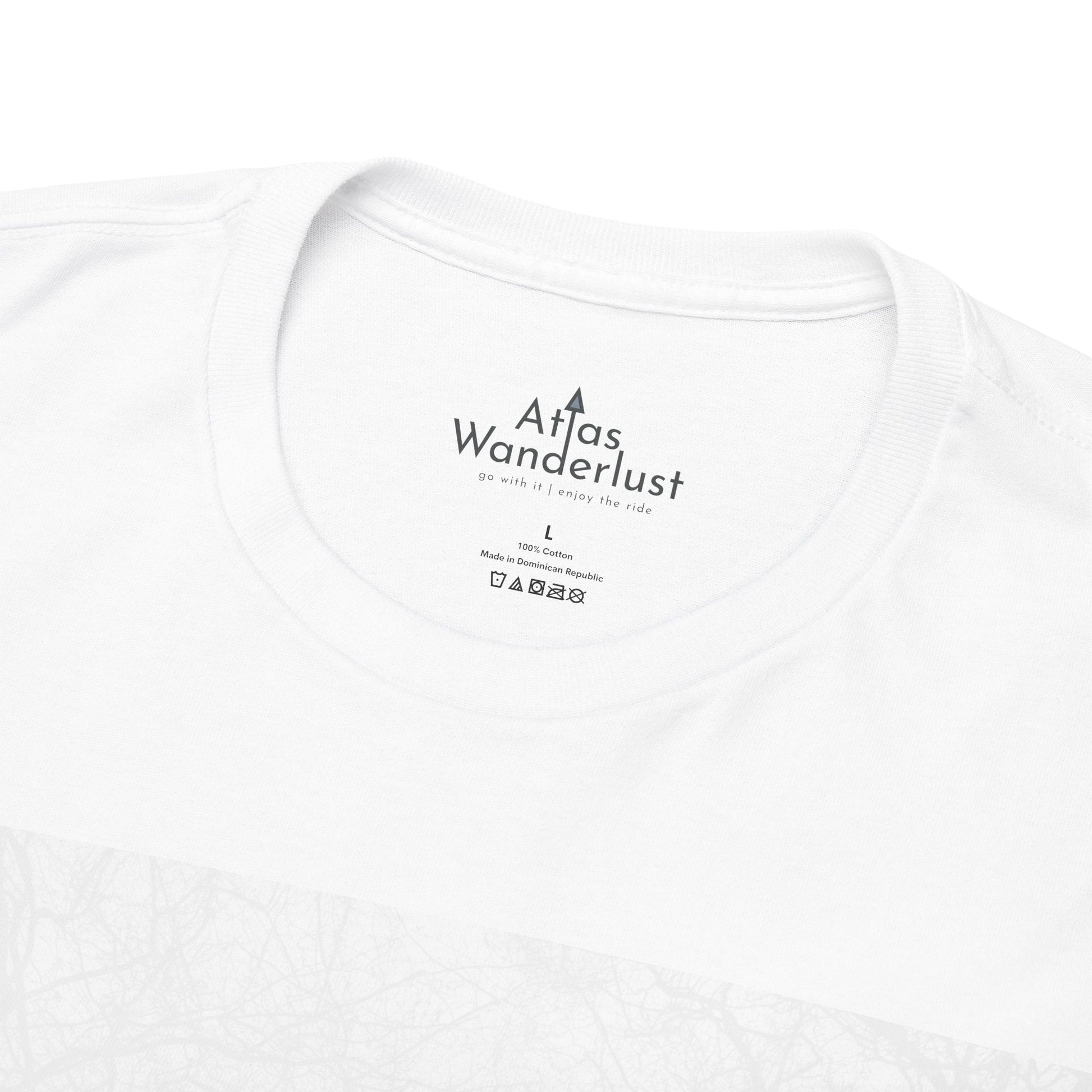 Cemetery T-Shirt, I Brake for Cemeteries Tee Atlas Wanderlust