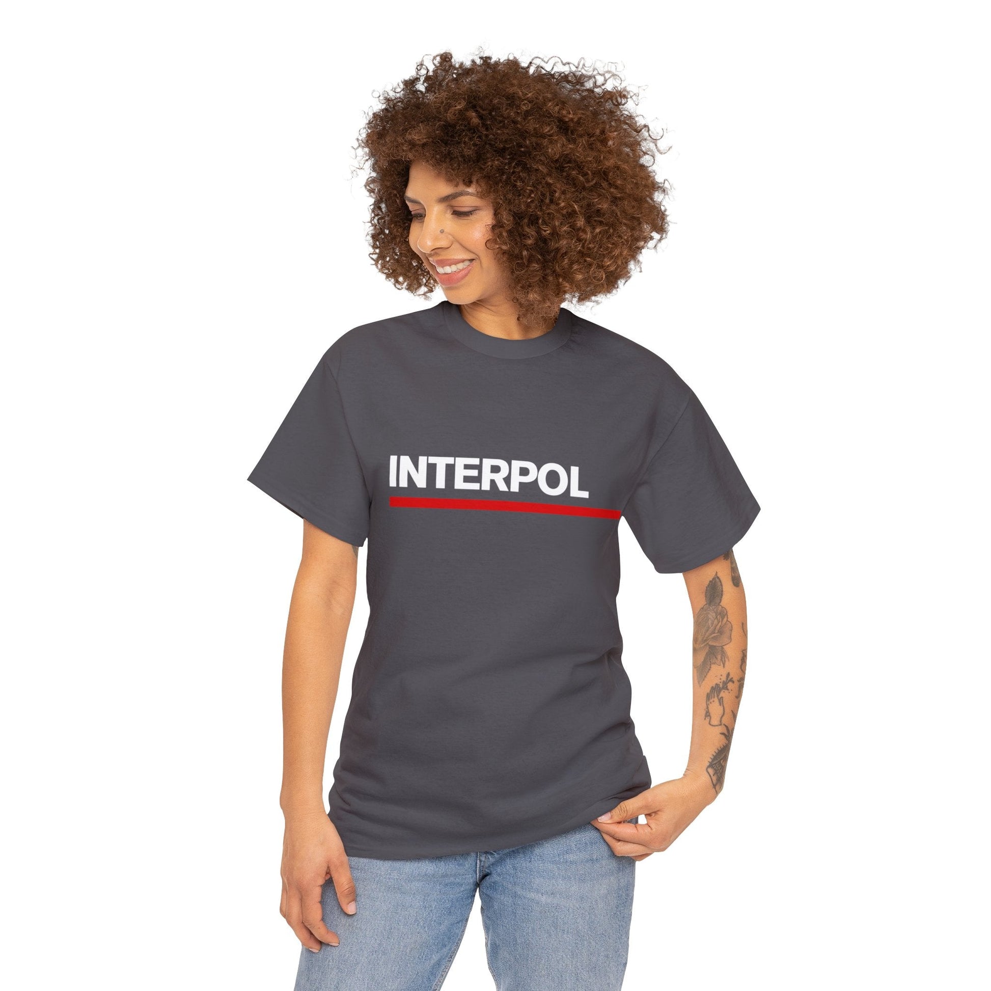 Interpol Tee Logo Unisex Classic Fit Atlas Wanderlust