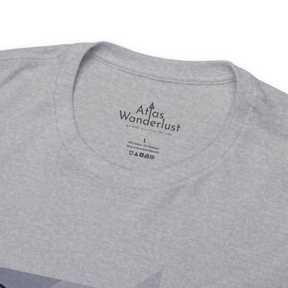 Dachshund T-Shirt, Origami Wiener Dog Tee Atlas Wanderlust