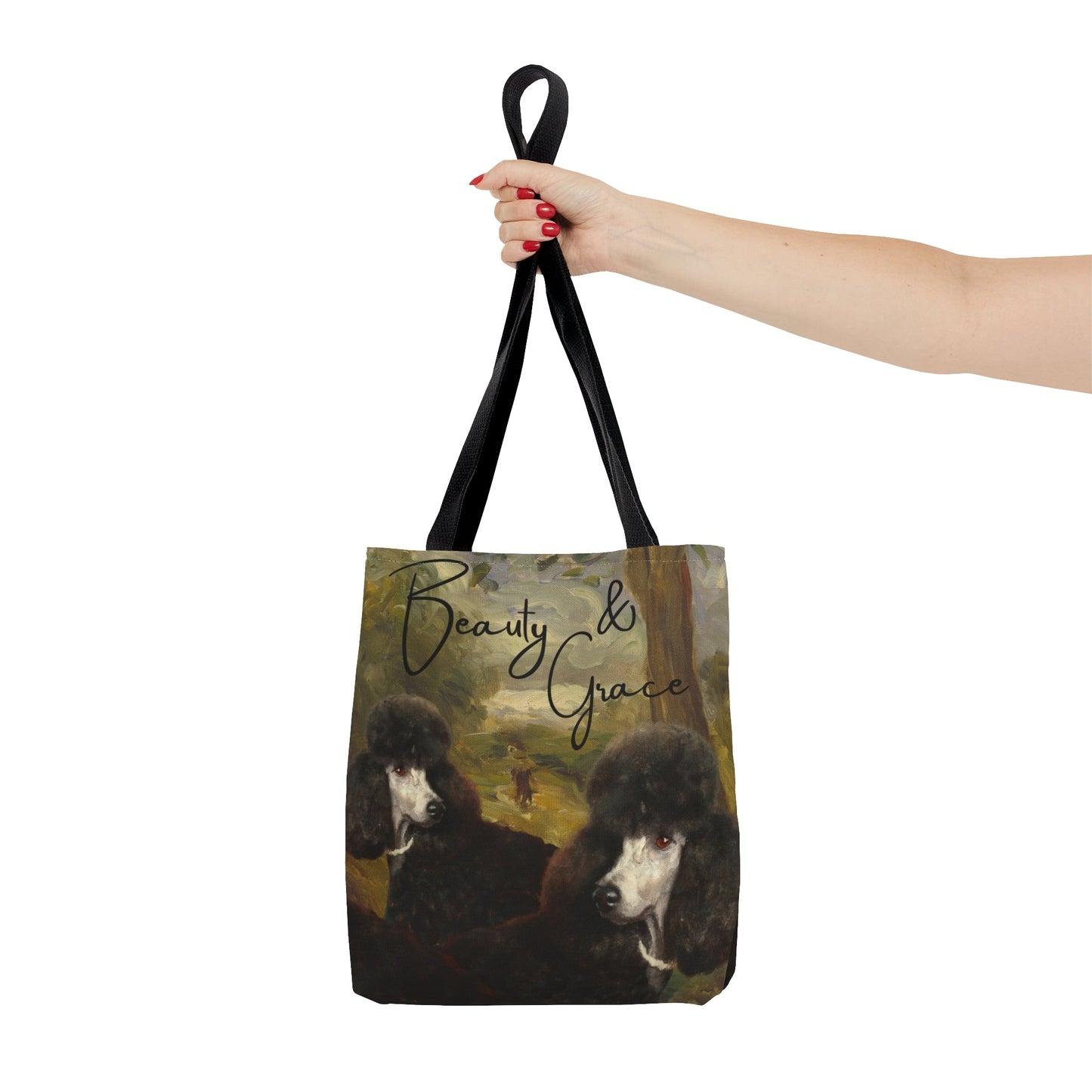 Poodle Tote, Renoir Style Atlas Wanderlust