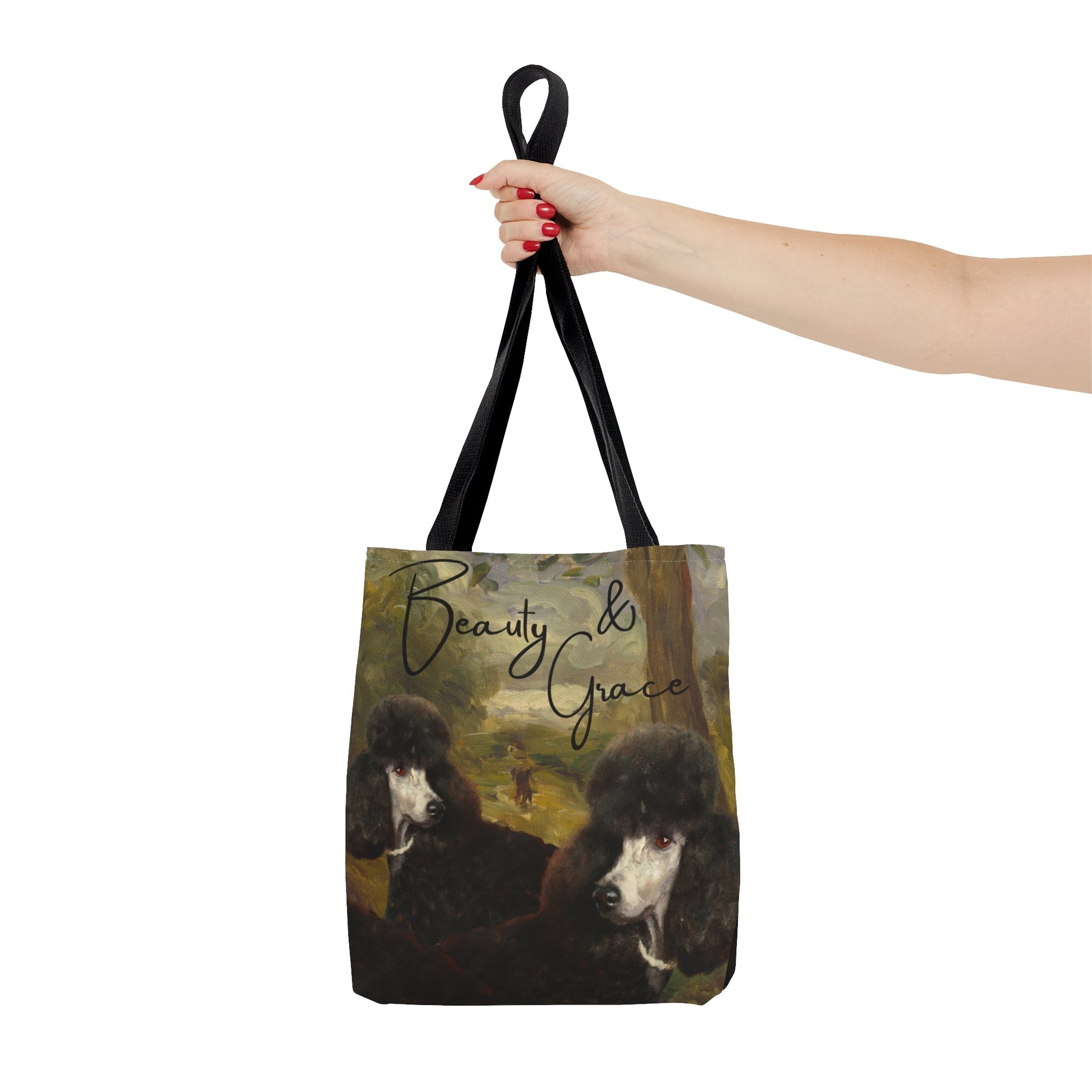 Poodle Tote, Renoir Style Atlas Wanderlust