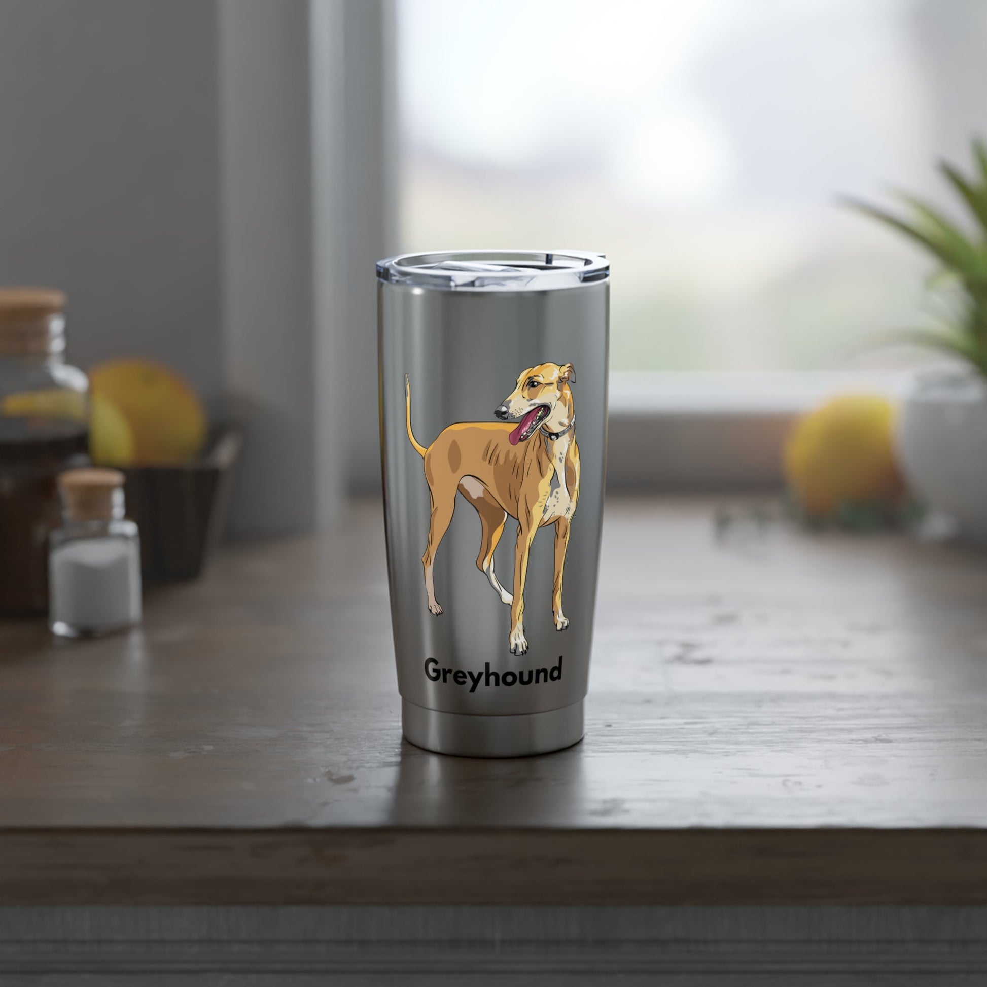 Greyhound 20oz tumbler Stainless Steel Atlas Wanderlust