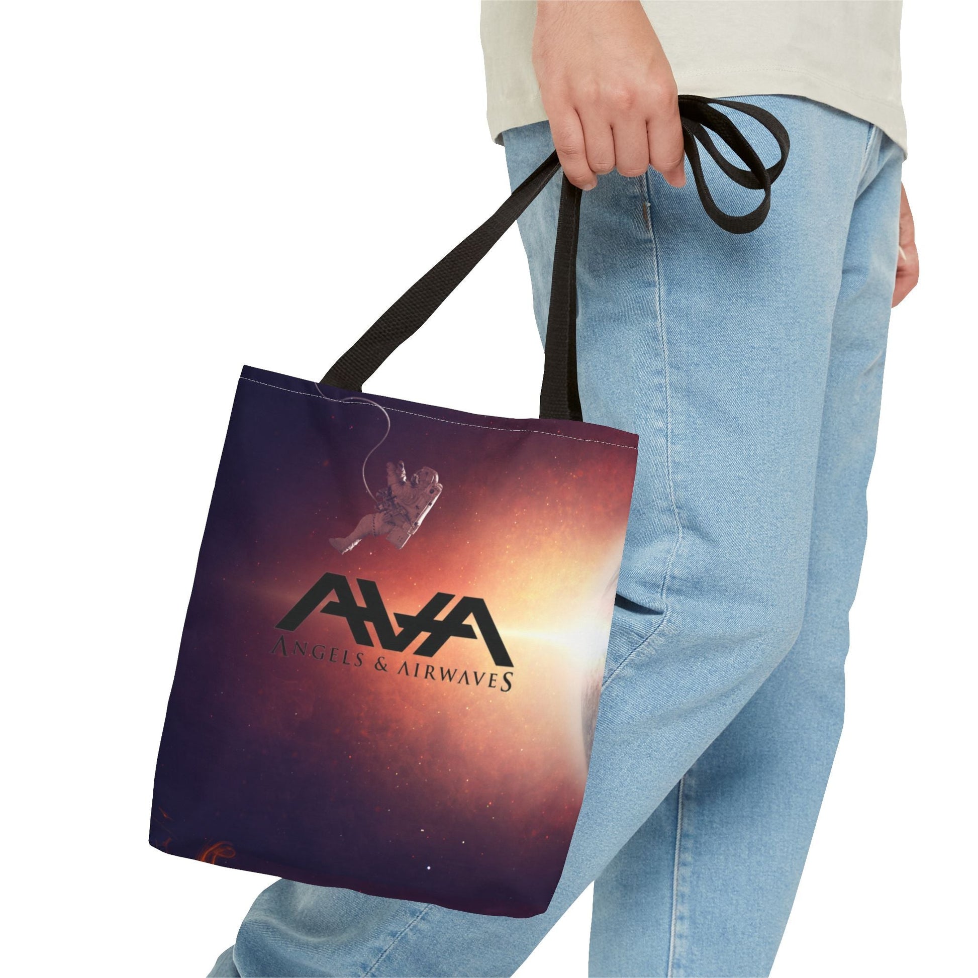 Angles and Airwaves Tote, Spread Hope Like Fire AVA Atlas Wanderlust