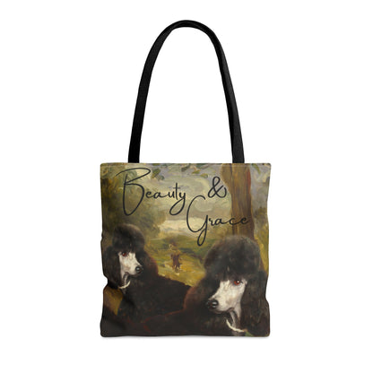 Poodle Tote, Renoir Style Atlas Wanderlust
