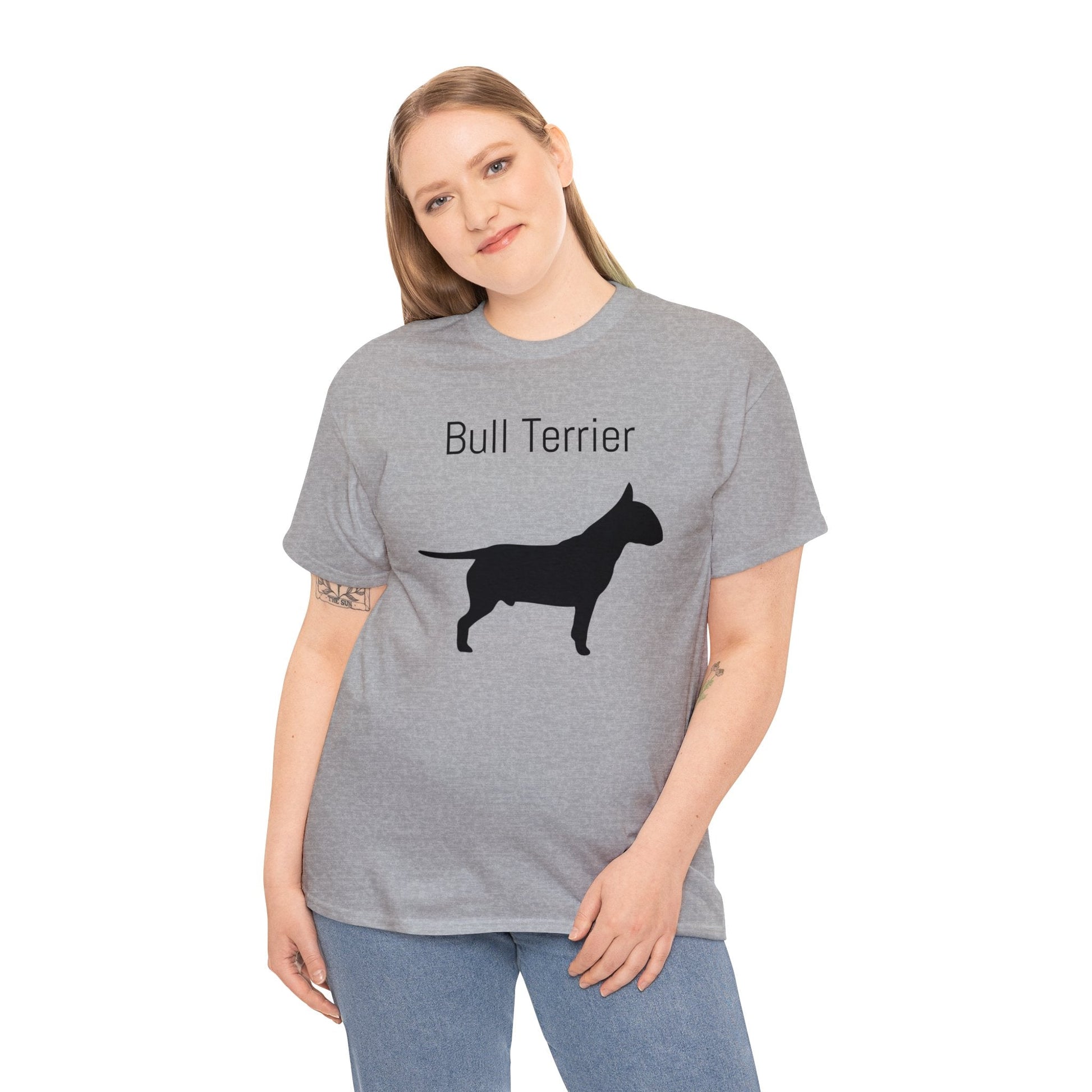 Bull Terrier T-Shirt, Bully Silhouette Tee Atlas Wanderlust