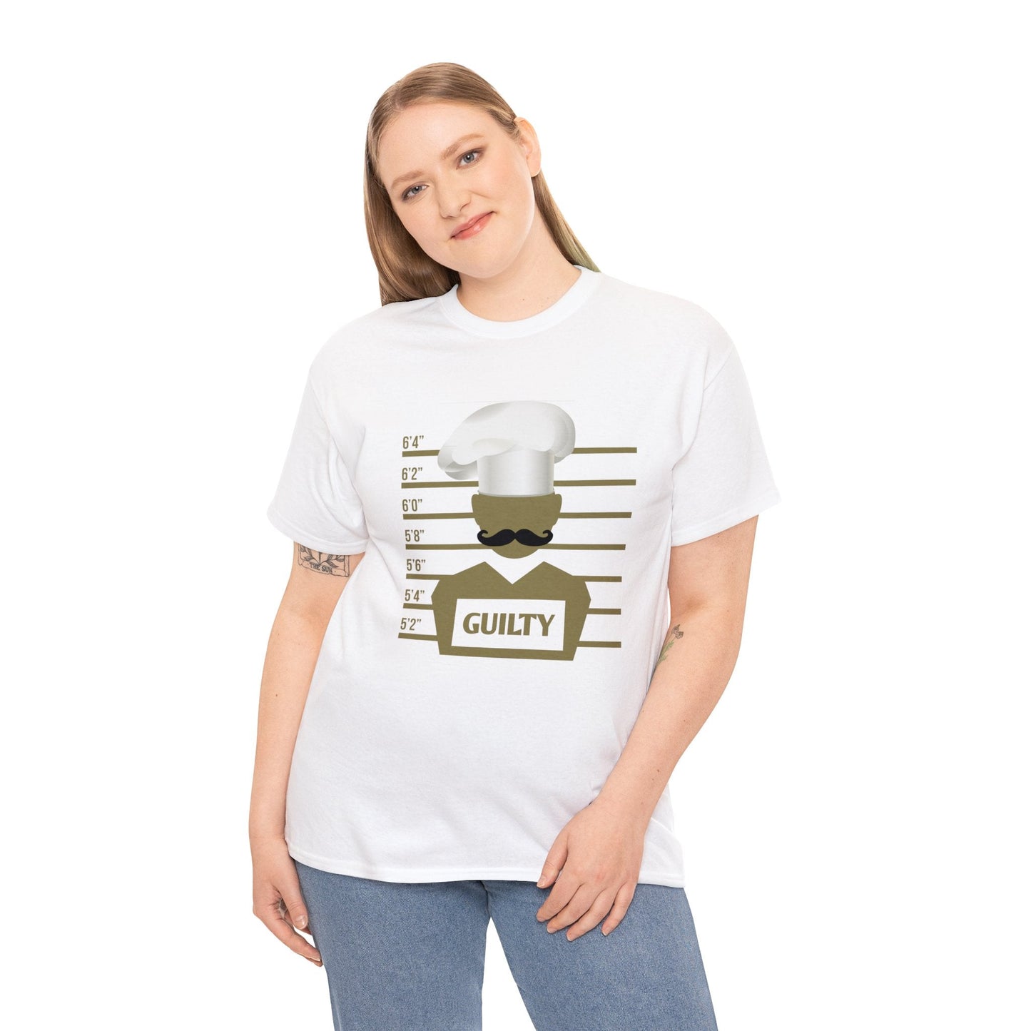 Chef Mugshot T-Shirt, Killer Cook Tee Atlas Wanderlust