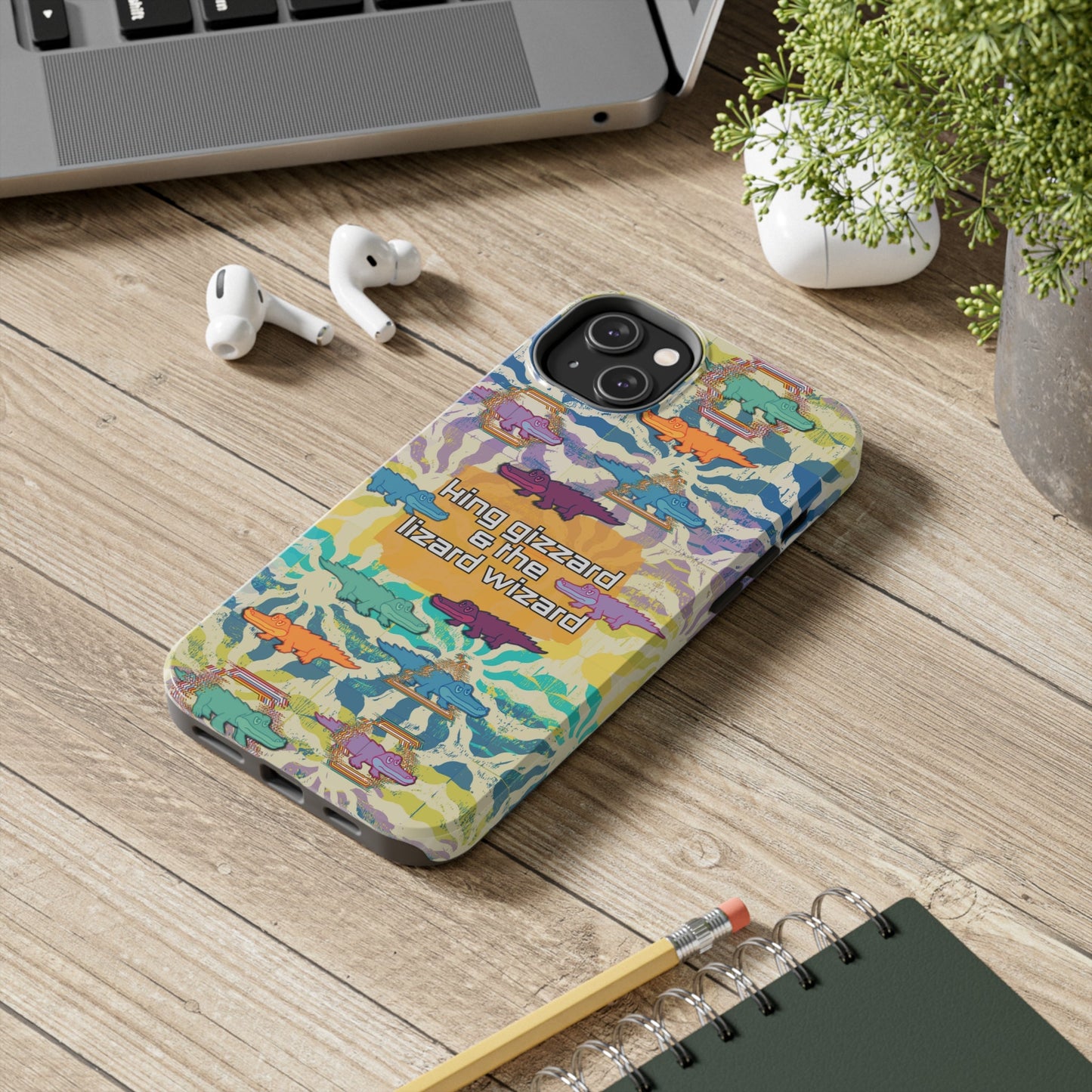 King Gizzard & the Lizard Wizard iPhone Case Atlas Wanderlust