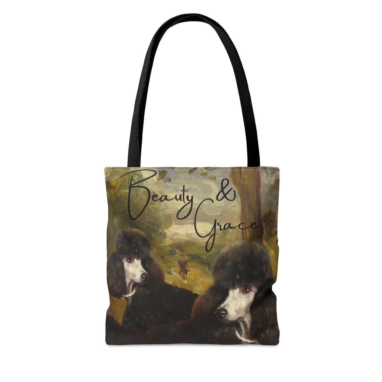 Poodle Tote, Renoir Style Atlas Wanderlust