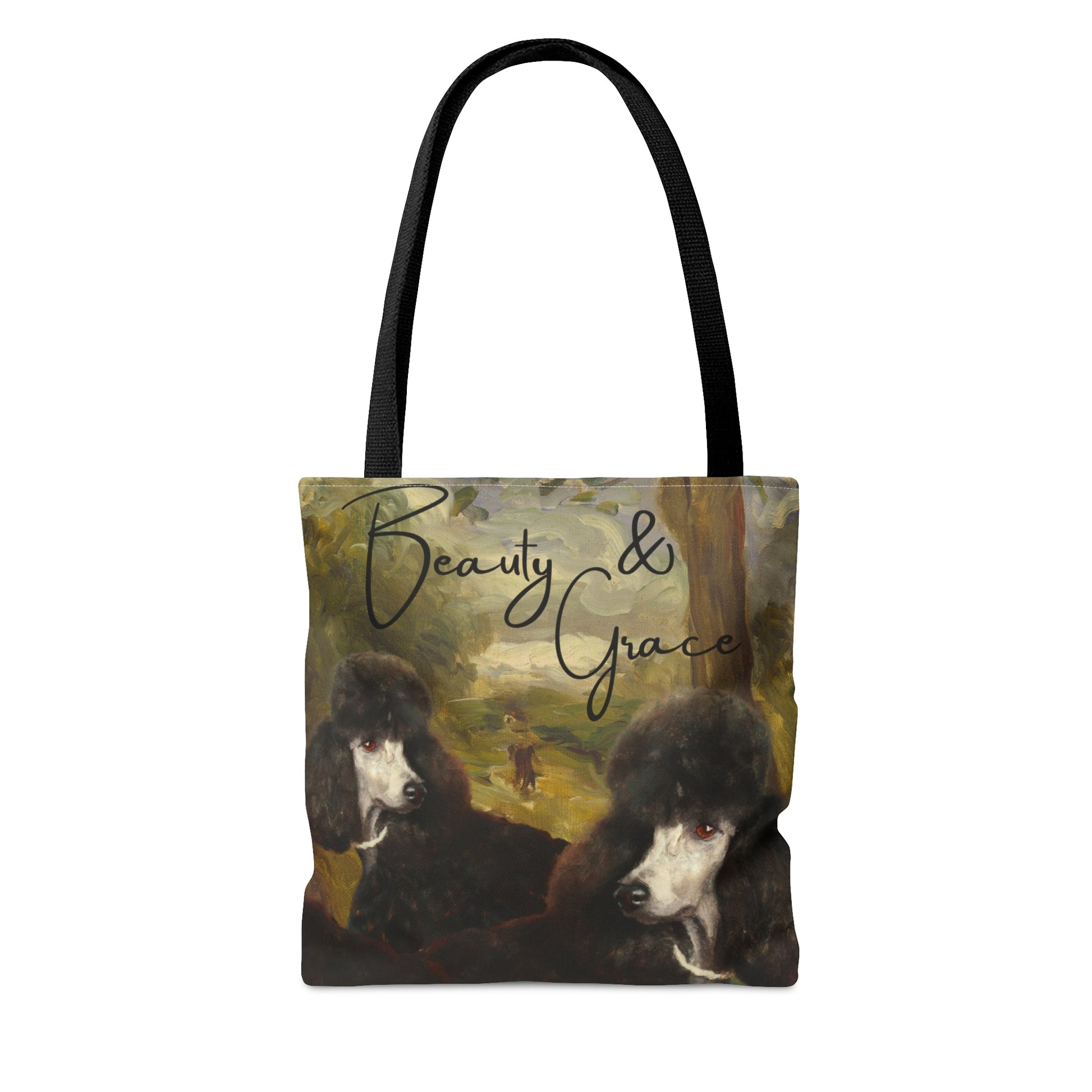 Poodle Tote, Renoir Style Atlas Wanderlust