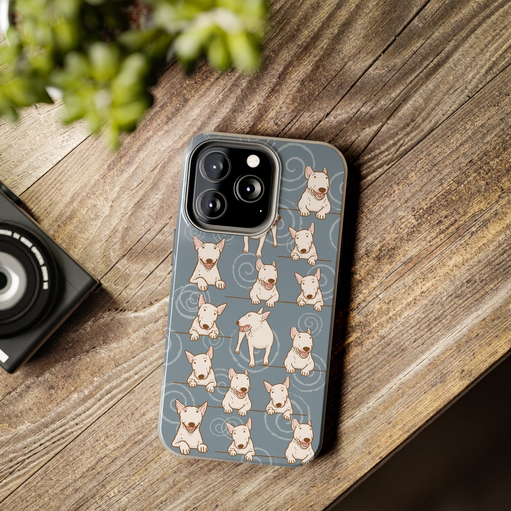 Bull Terrier iPhone Case Atlas Wanderlust