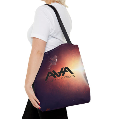 Angles and Airwaves Tote, Spread Hope Like Fire AVA Atlas Wanderlust