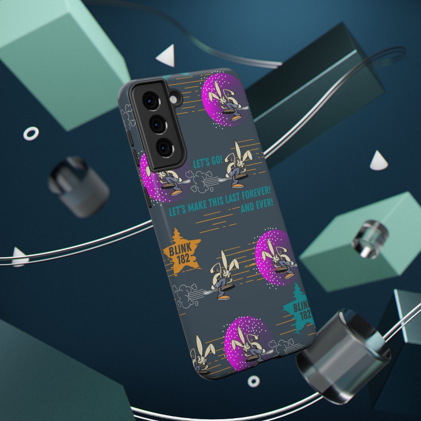 Blink 182 phone case- Samsung iPhone Atlas Wanderlust