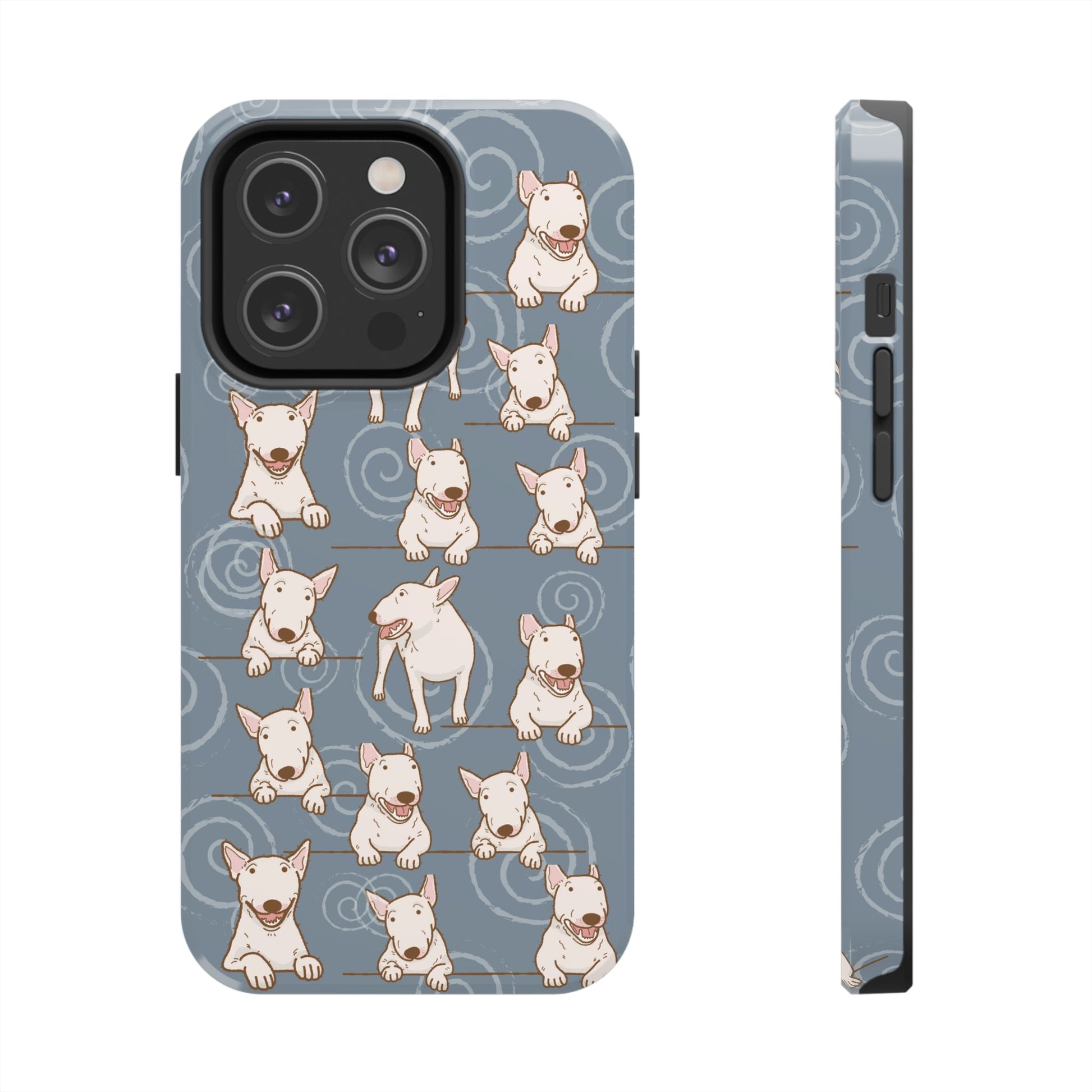 Bull Terrier iPhone Case Atlas Wanderlust