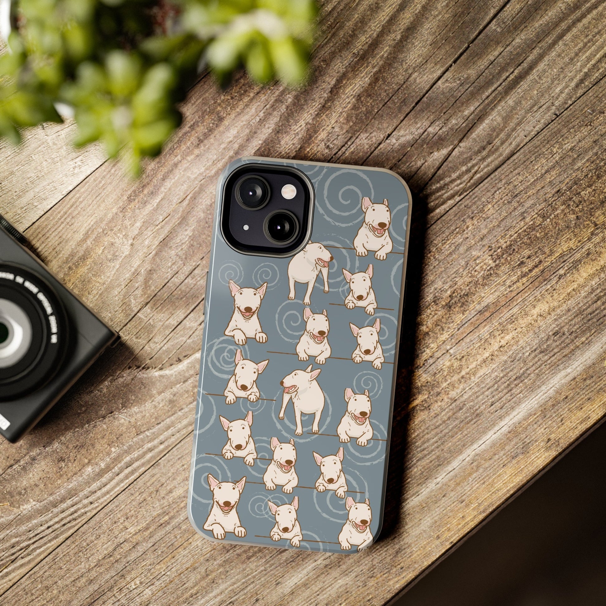 Bull Terrier iPhone Case Atlas Wanderlust