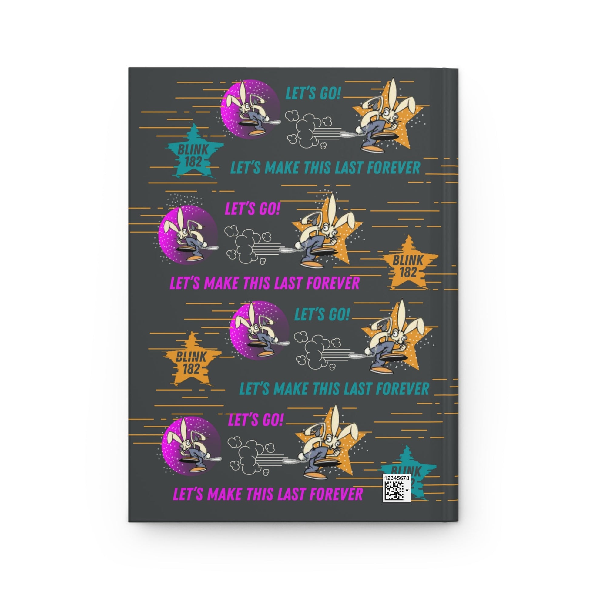 Blink 182 Notebook, First Date Atlas Wanderlust