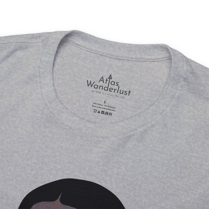 Mona Lisa Bubblegum T-Shirt Italy Humor Tee Atlas Wanderlust