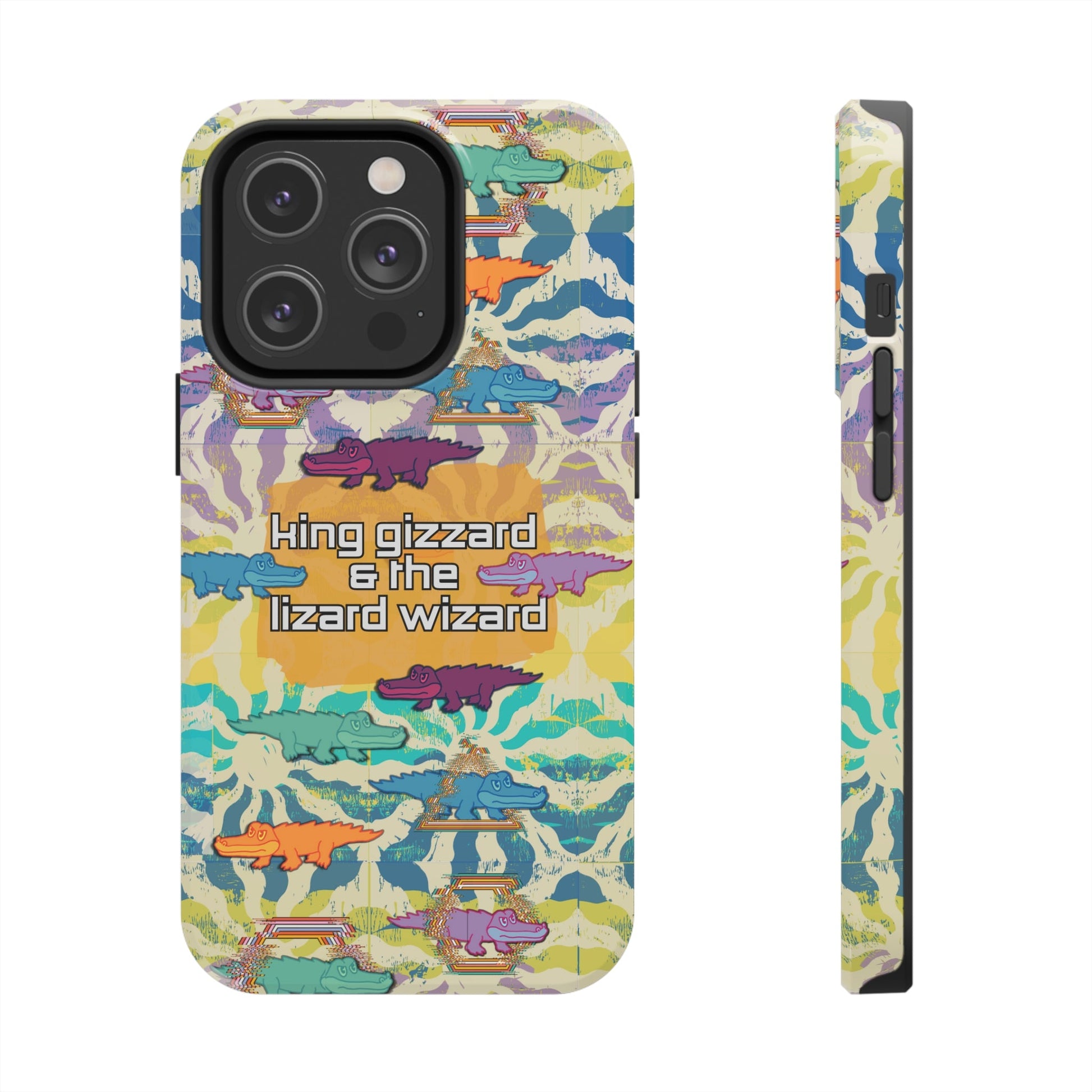 King Gizzard & the Lizard Wizard iPhone Case Atlas Wanderlust