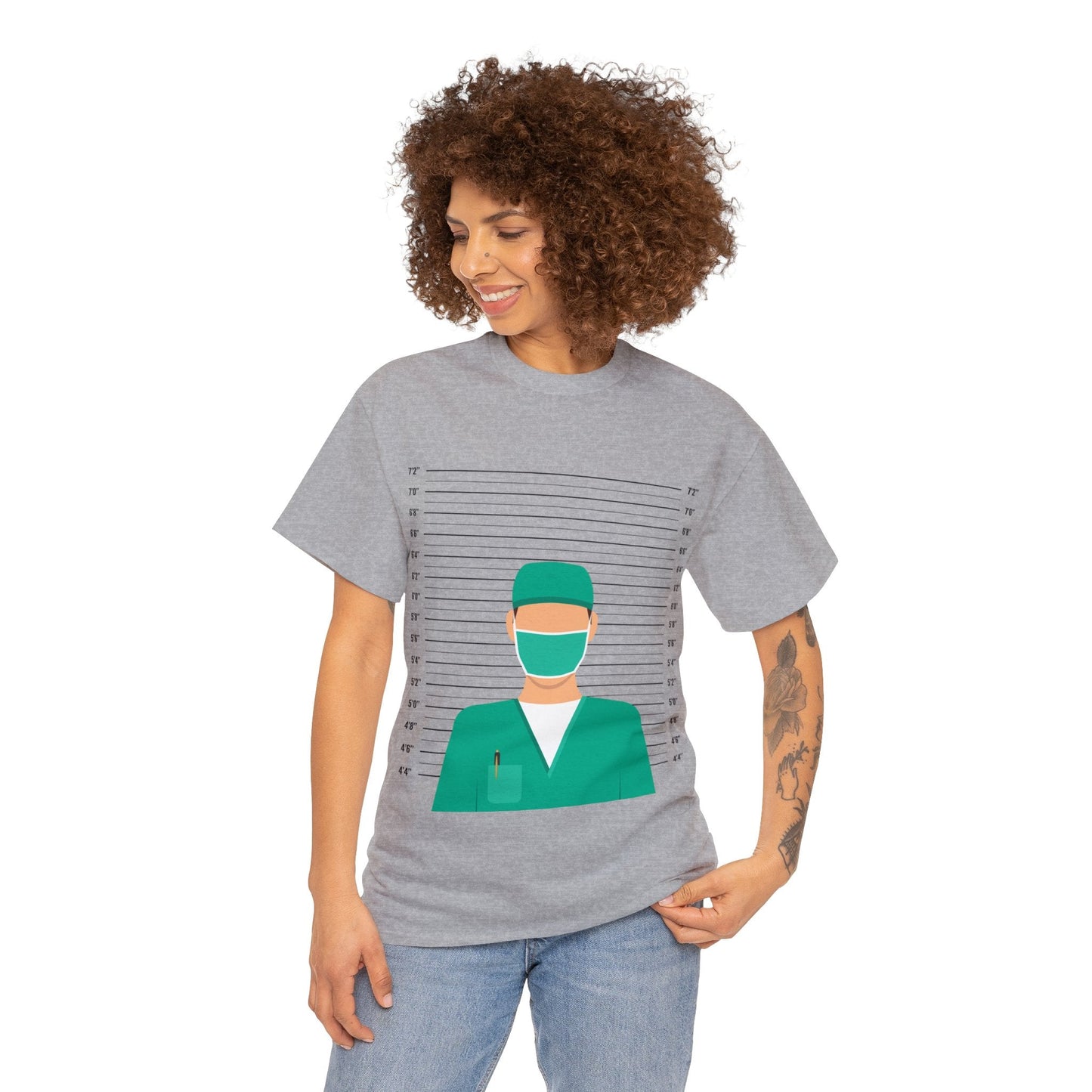 Dr. Mugshot T-Shirt, Funny Physician Tee Atlas Wanderlust
