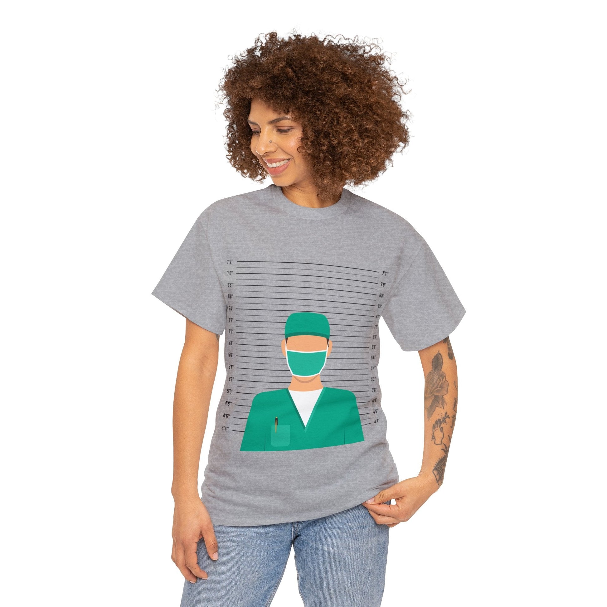 Dr. Mugshot T-Shirt, Funny Physician Tee Atlas Wanderlust