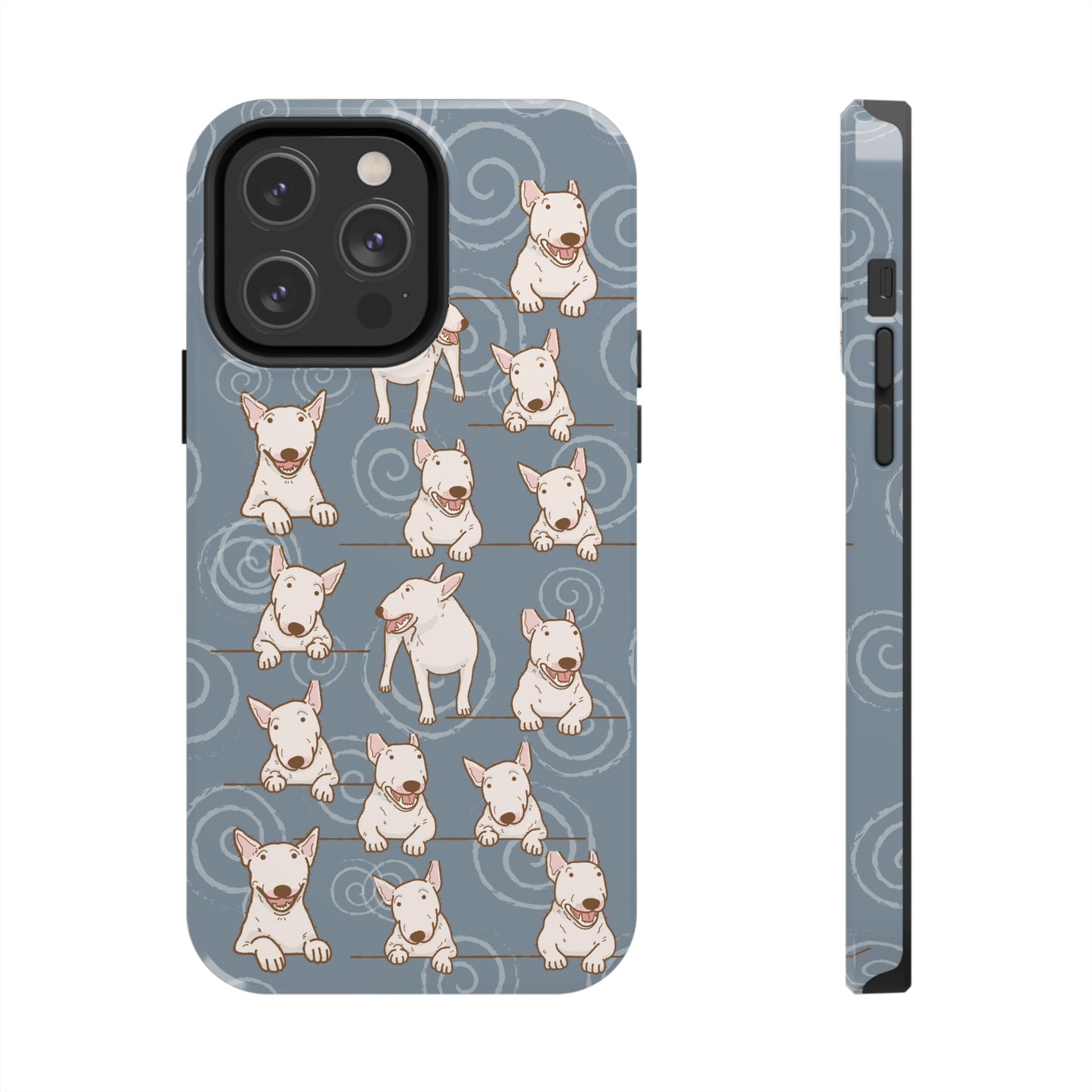 Bull Terrier iPhone Case Atlas Wanderlust
