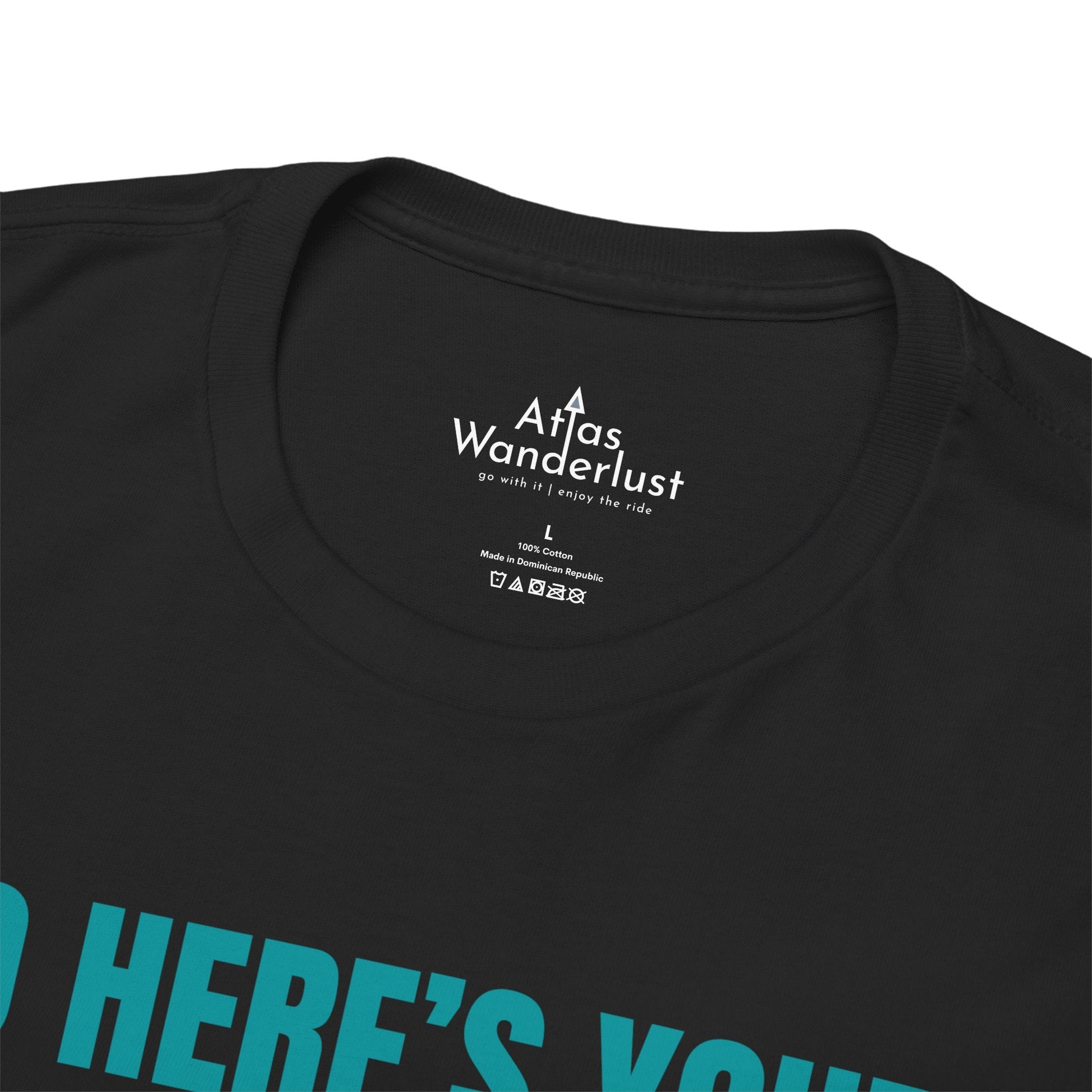 Blink 182 T-Shirt So Here’s Your Holiday T-Shirt, Song Tee Atlas Wanderlust