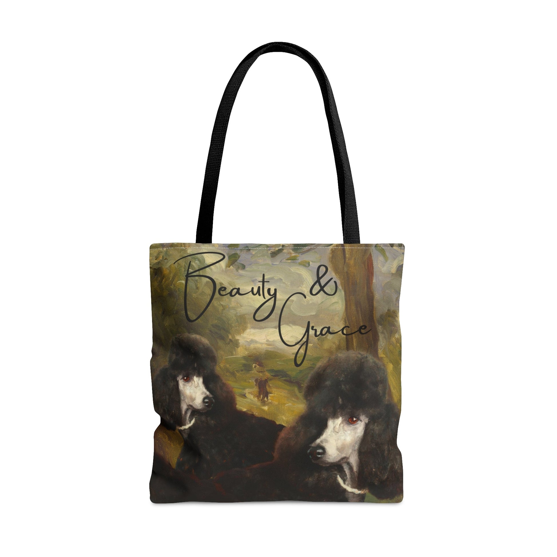 Poodle Tote, Renoir Style Atlas Wanderlust