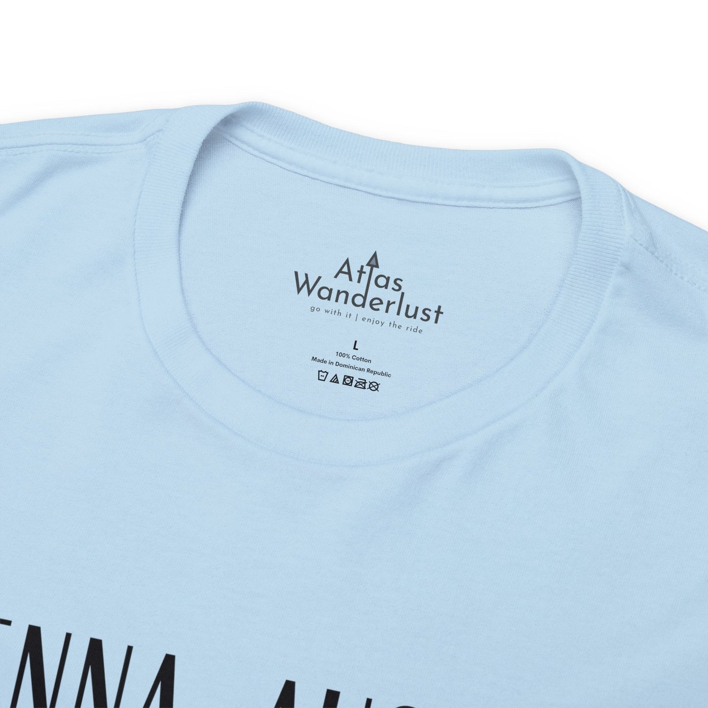 Vienna, Austria Coordinates T-Shirt, Modern Travel Tee Atlas Wanderlust