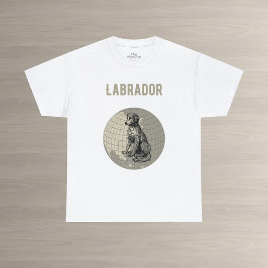 Labrador RetrieverT-Shirt, Old-World Map Tee Atlas Wanderlust