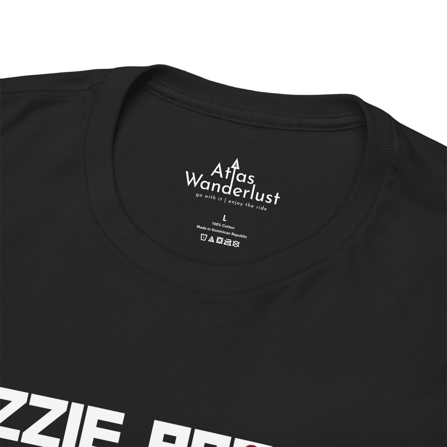 Lizzy Borden Unisex Heavy Cotton T-Shirt Borden House Axe Design Atlas Wanderlust