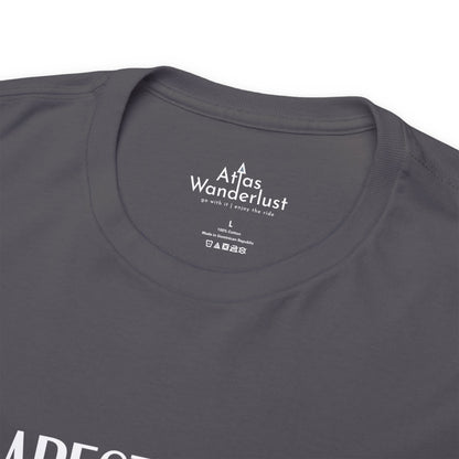 Budapest Hungary Coordinates T-Shirt, Modern Travel Tee Atlas Wanderlust