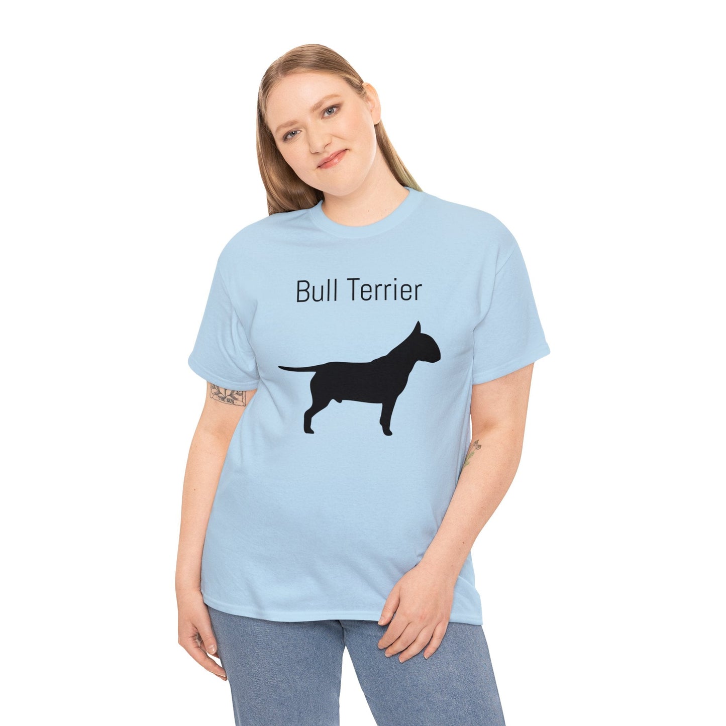 Bull Terrier T-Shirt, Bully Silhouette Tee Atlas Wanderlust