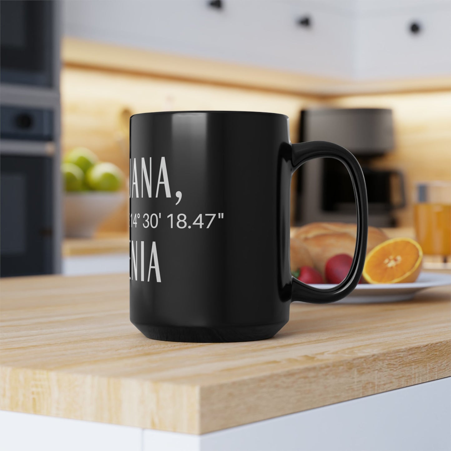 Ljubljana, Slovenia Mug Atlas Wanderlust