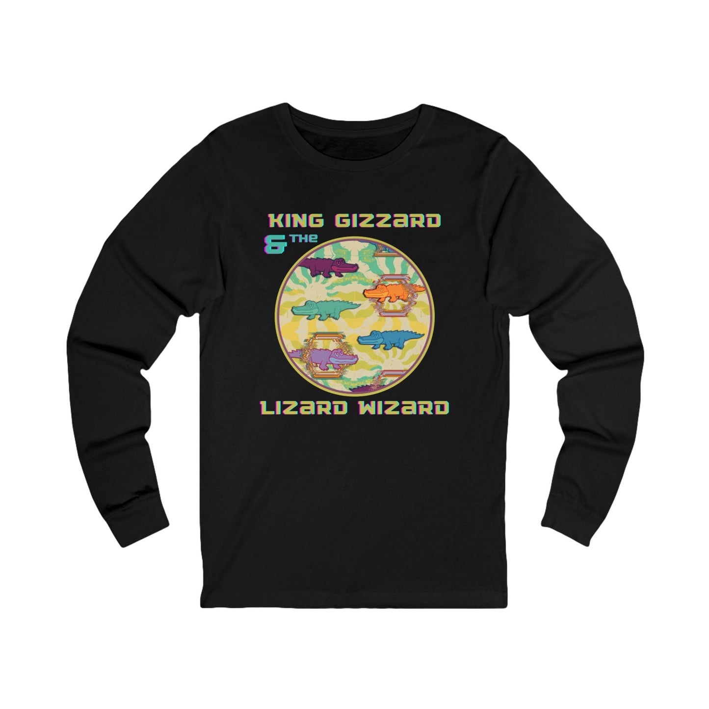 King Gizzard and the Lizard Wizard Long Sleeve Shirt Atlas Wanderlust